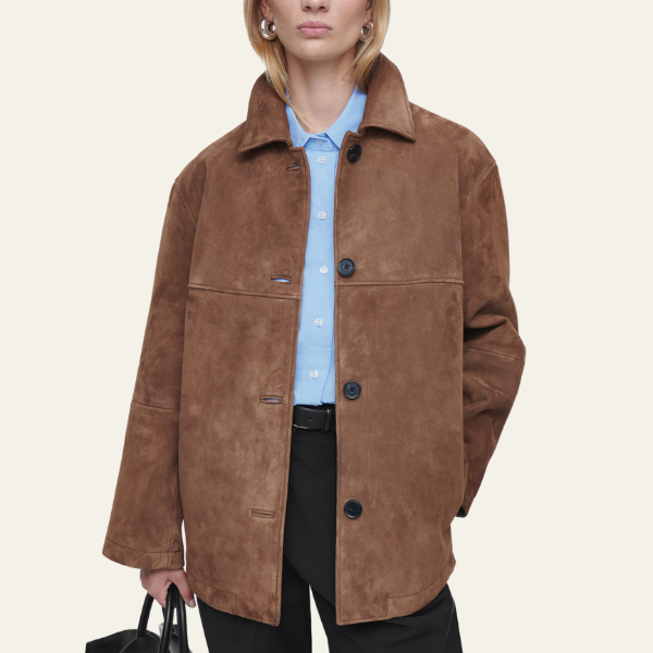 LK® | Jacke aus Wildleder mit Kragen