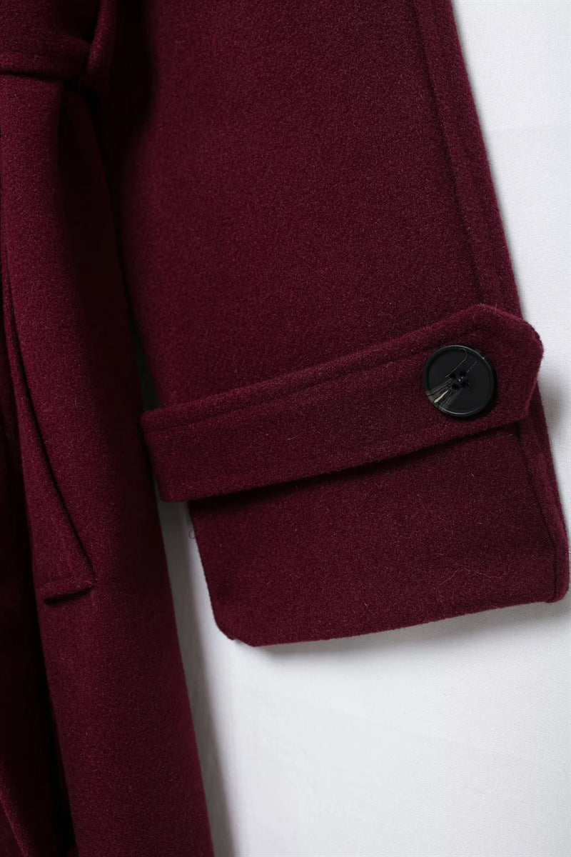 LK® | Eleganter Burgunder-Jas