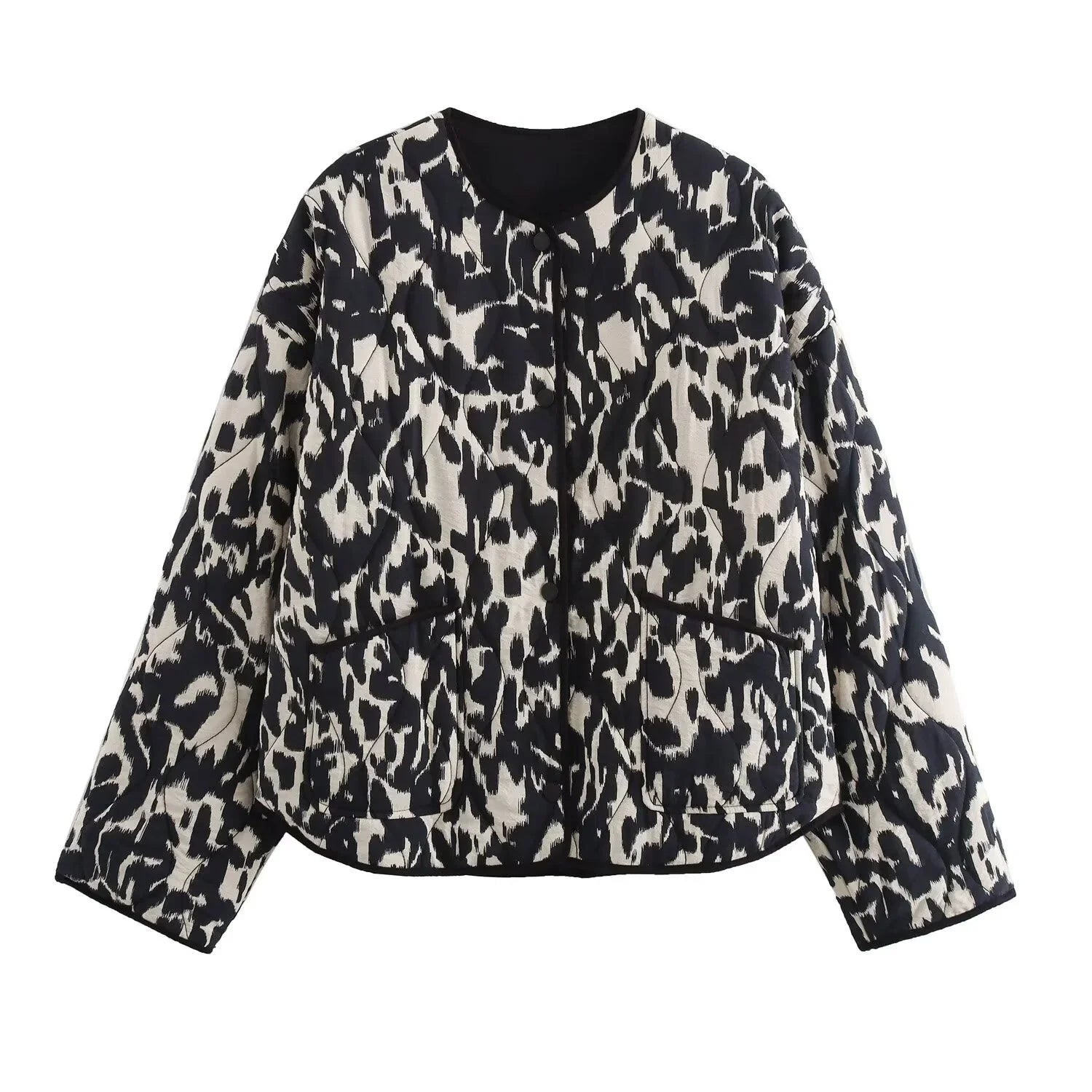 LK® | Modische Bedruckte Herbstjacke