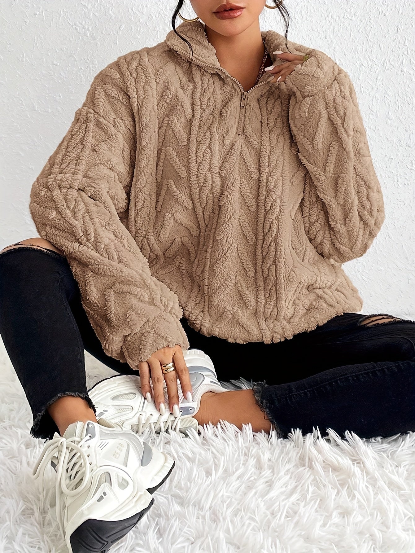 LK® | Eleganter Fleece-Pullover