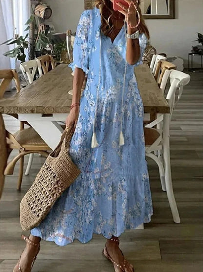 LK® | Elegantes Boho Kleid