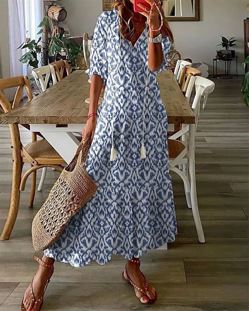 LK® | Elegantes Boho Kleid