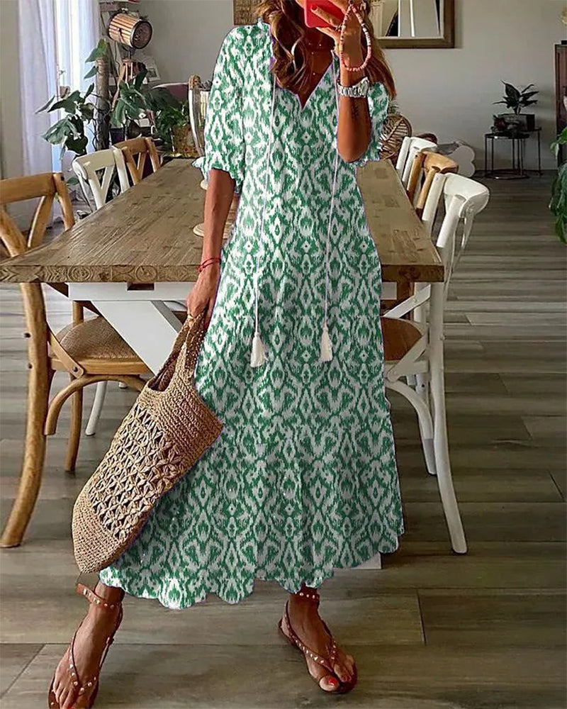 LK® | Elegantes Boho Kleid