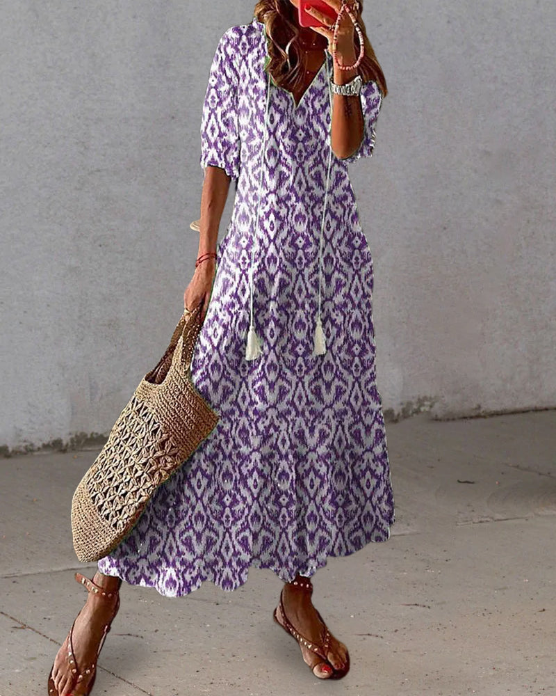 LK® | Elegantes Boho Kleid