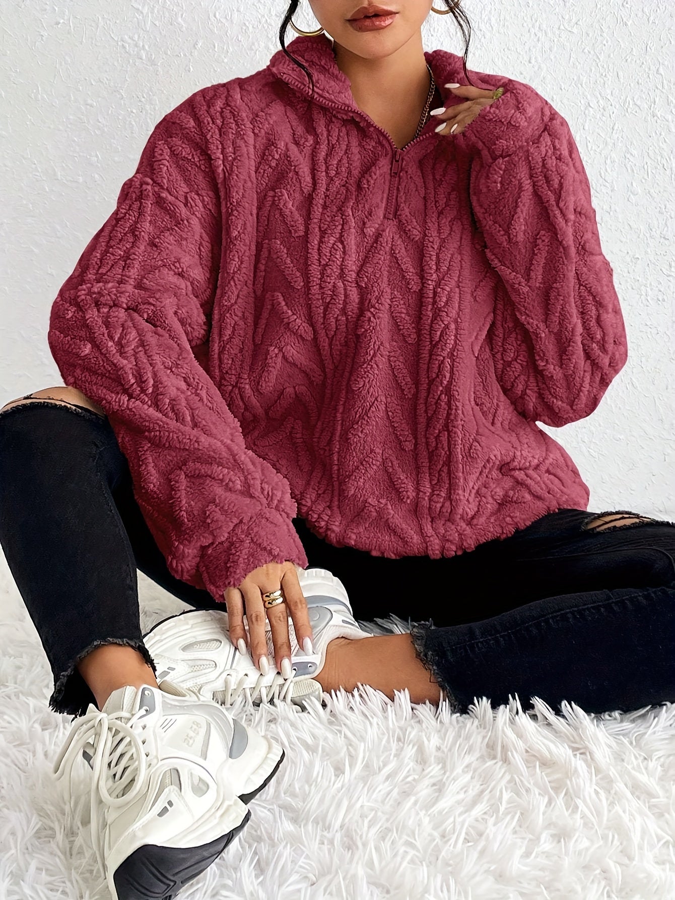 LK® | Eleganter Fleece-Pullover