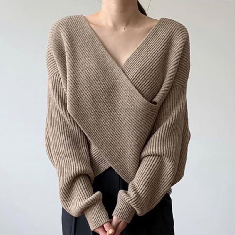 LK® | Eleganter Kreuzstrickpullover