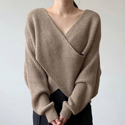 LK® | Eleganter Kreuzstrickpullover