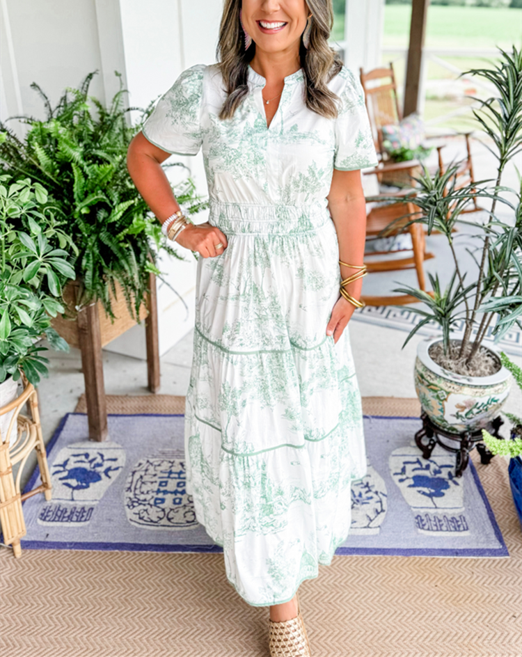 LK® | Klassische Maxi Kleid
