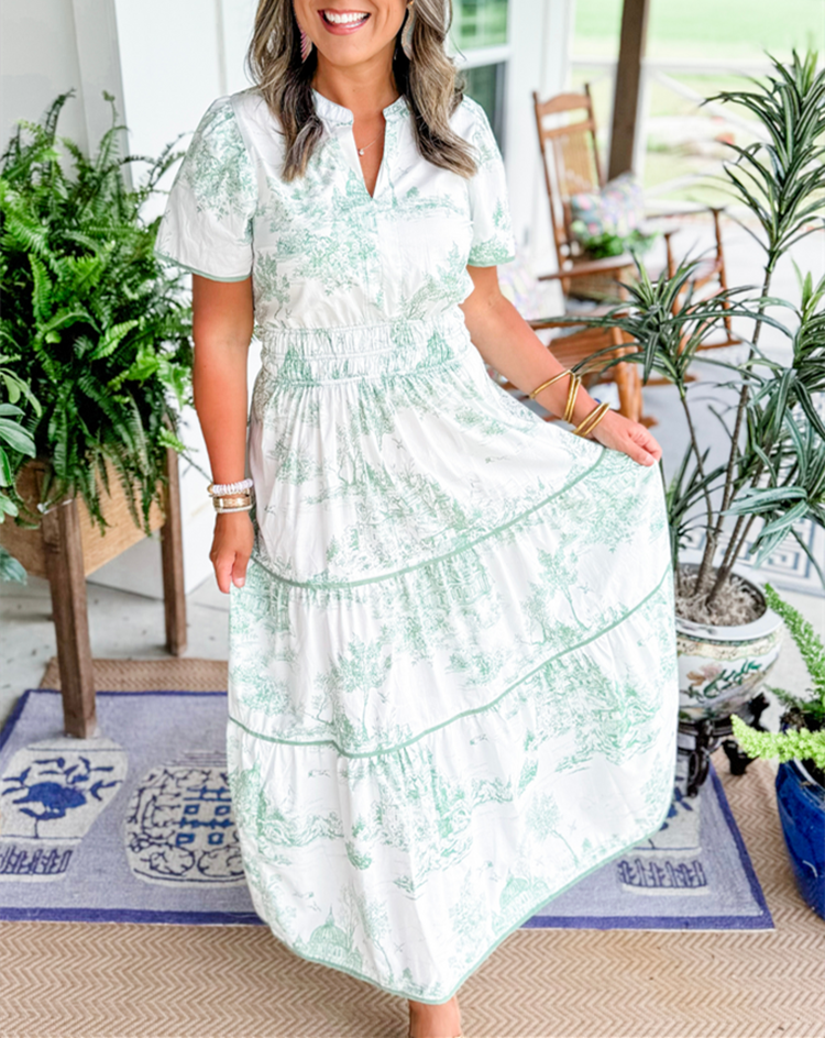 LK® | Klassische Maxi Kleid