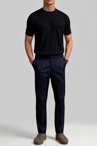 Kraus Classic Heavy Gestreiftes T-Shirt