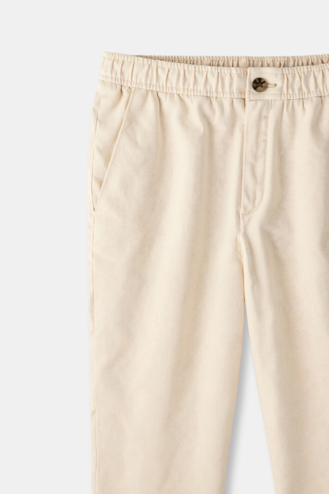 NOBA Relaxed Fit Linen Trousers