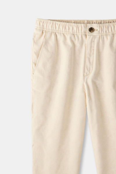 NOBA Relaxed Fit Linen Trousers