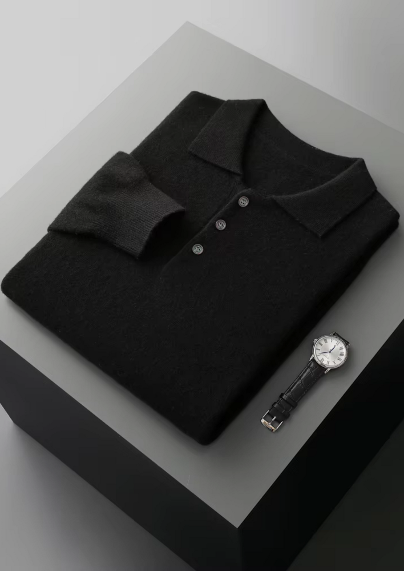 Noba Wool Class Sweater Polo