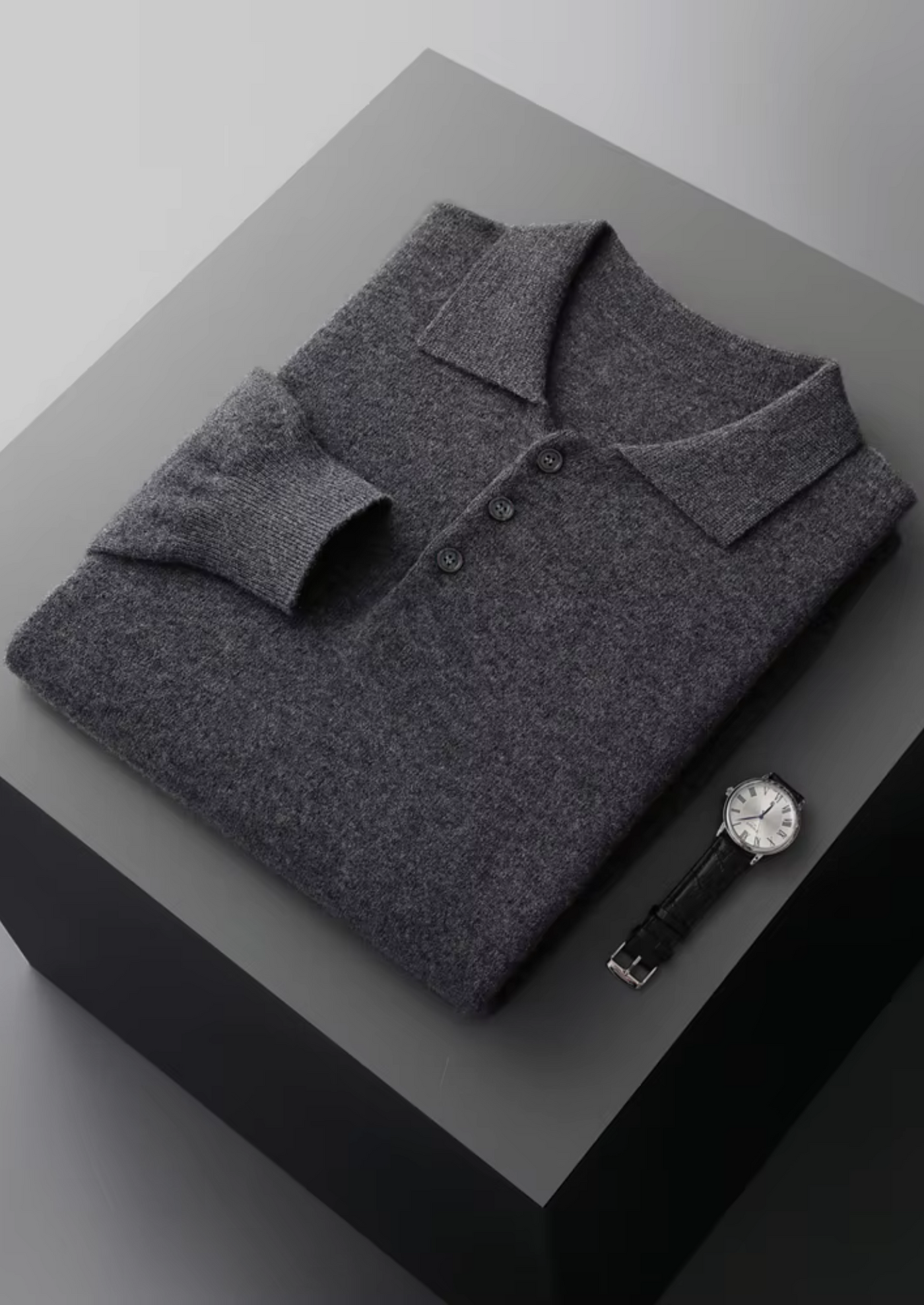 Noba Wool Class Sweater Polo