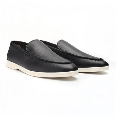 NOBA Leather Slip-On Slippers