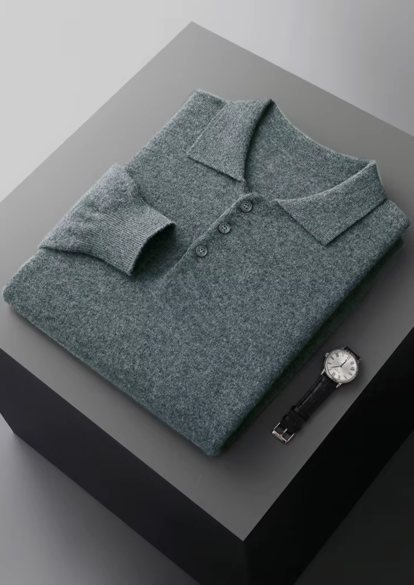 Noba Wool Class Sweater Polo