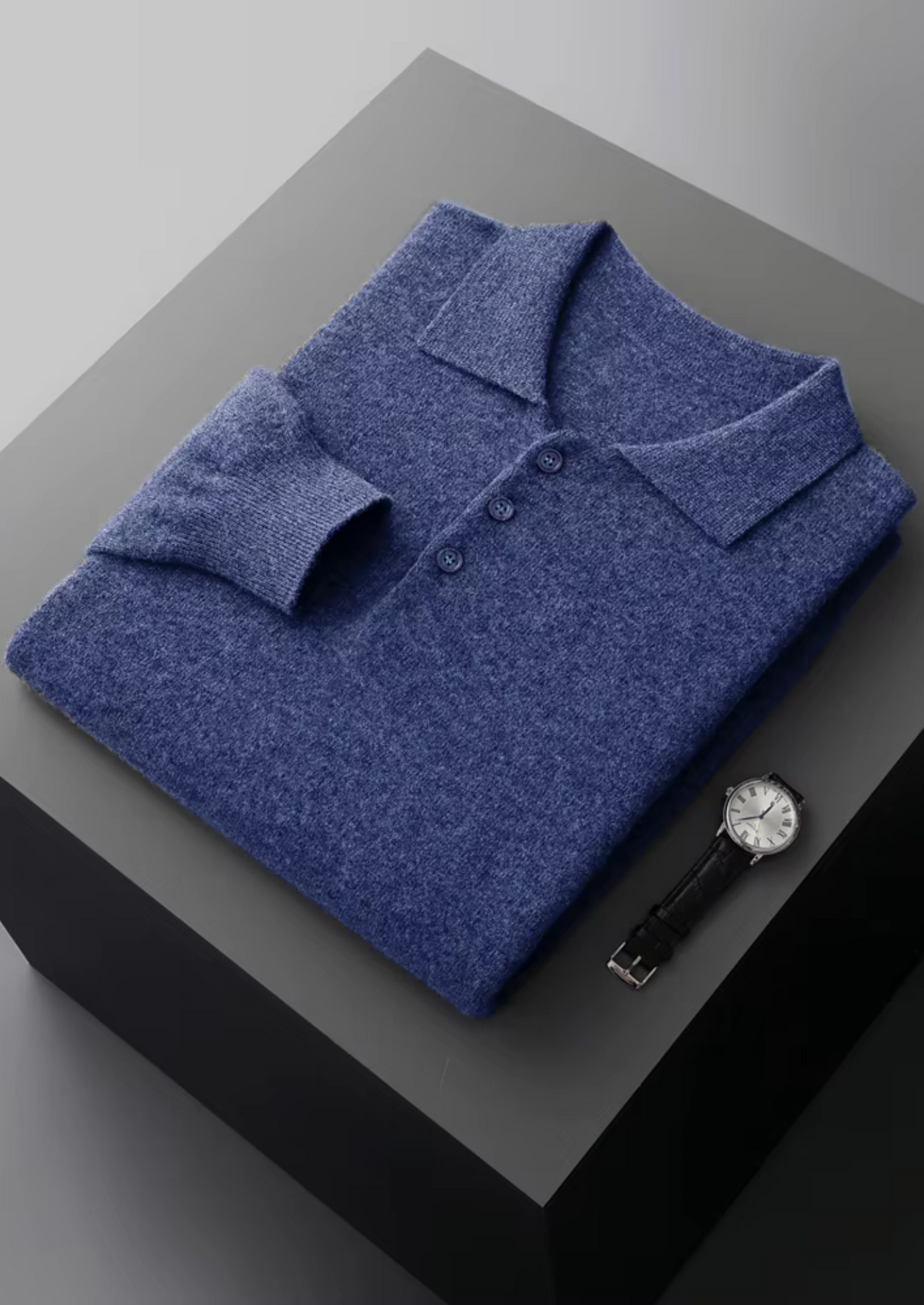 Noba Wool Class Sweater Polo