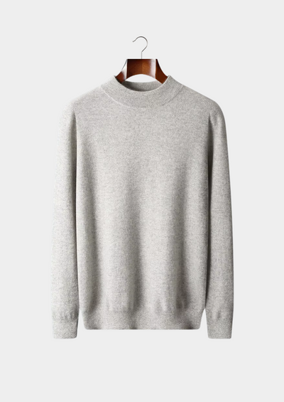 Noba Wool Classic Mock Neck Sweater