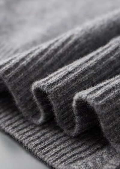 Zweifarbiger Trainingsanzug aus 100% Merinowolle