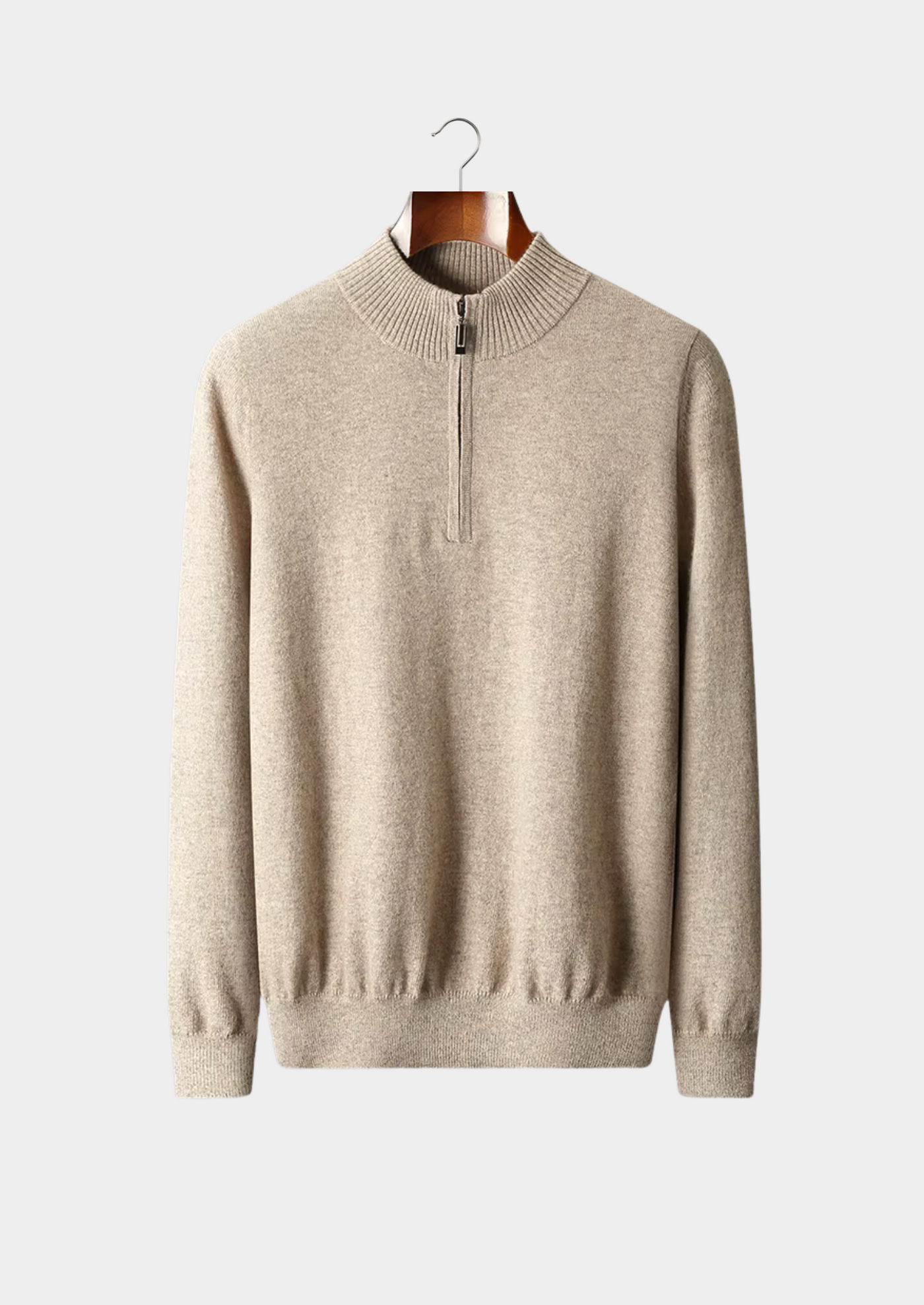 Noba Wool Half-Zip Sweater