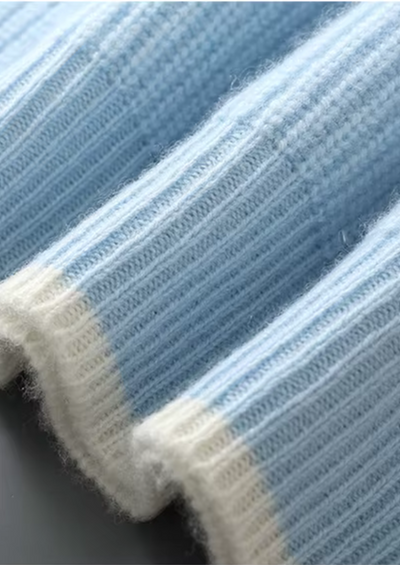 NOBA Two-Tone Wool Crewneck