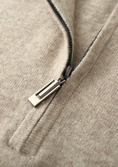 Noba Wool Half-Zip Sweater