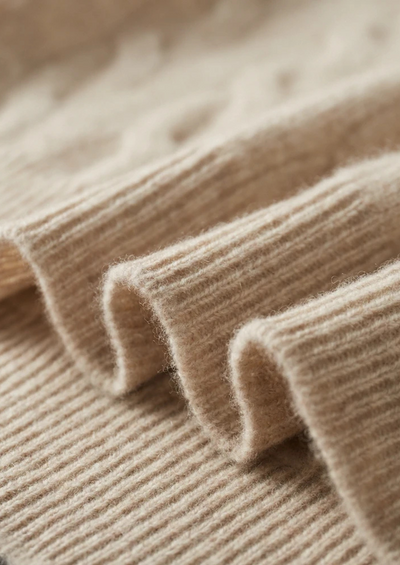 Noba Wool Cable Half Zip