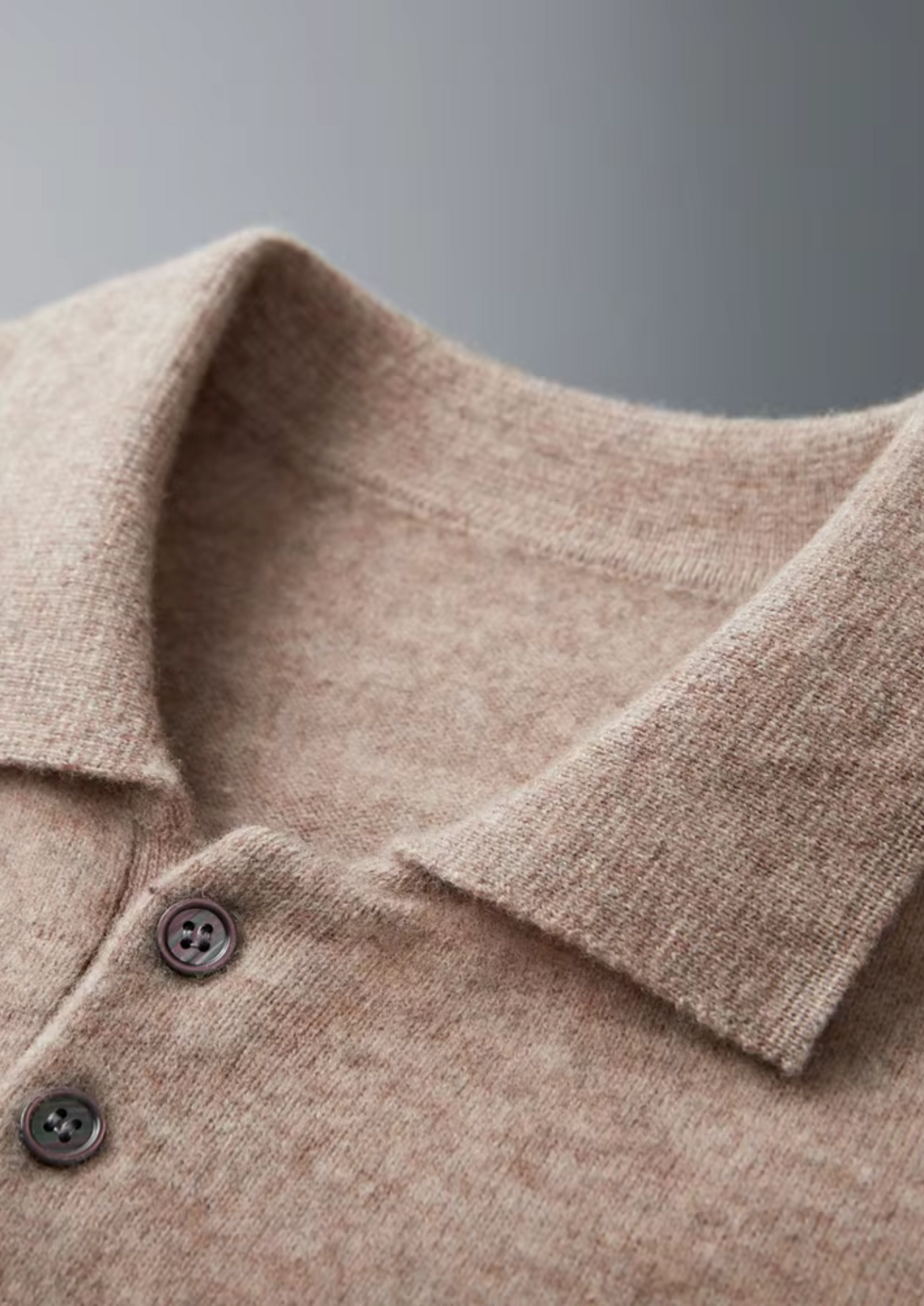 Noba Wool Class Sweater Polo