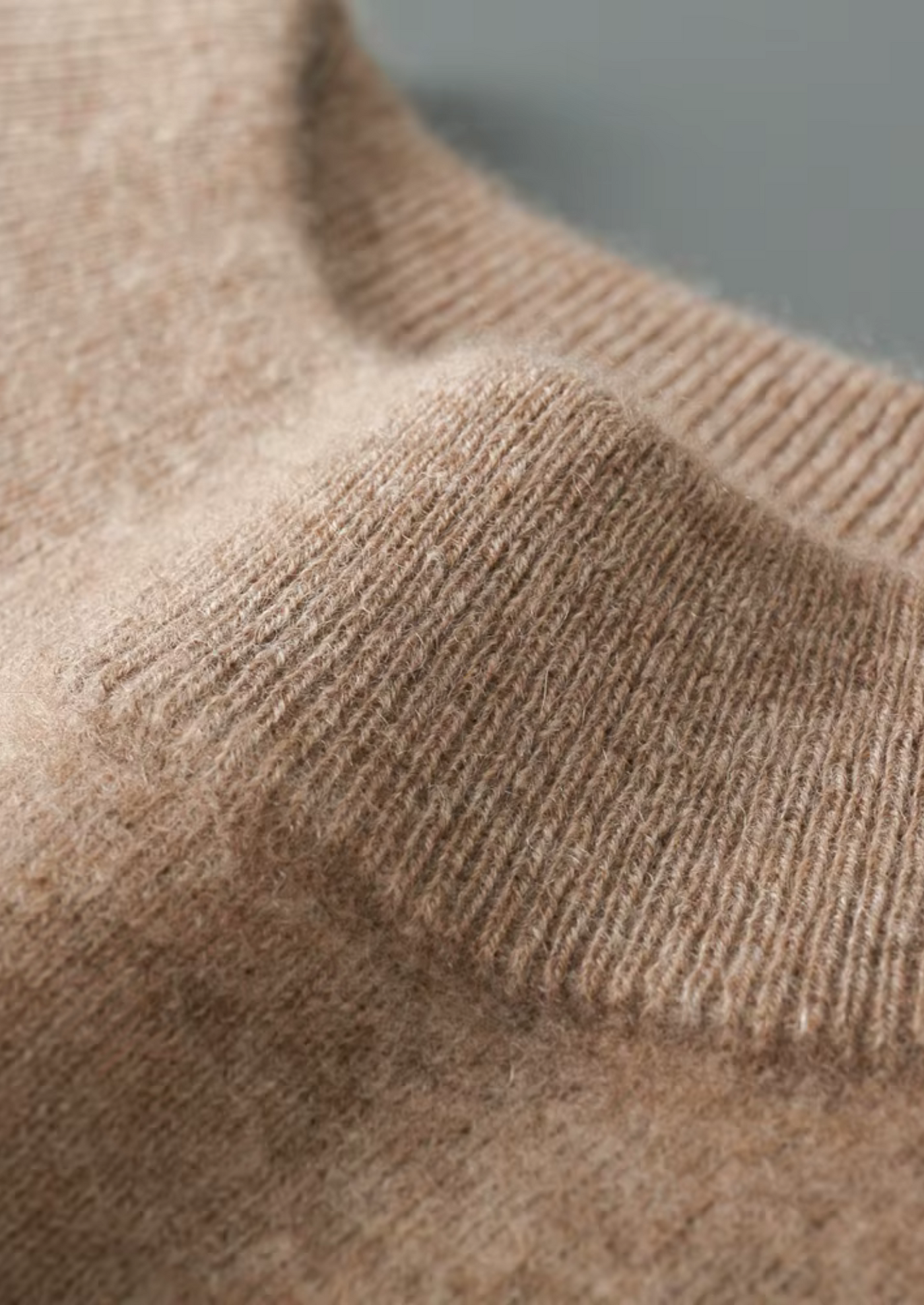 Noba Wool Classic Mock Neck Sweater