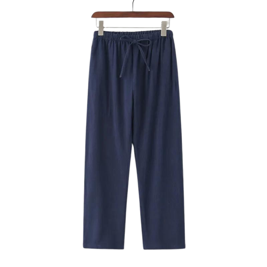 Fez - Oversized Linen Trousers
