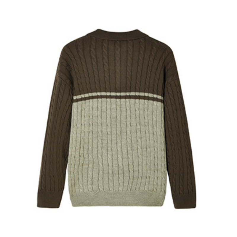 100% Premium Wolle Zip-Up