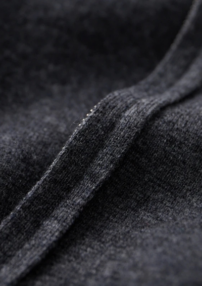 Pure Cashmere Zipper Hoodie