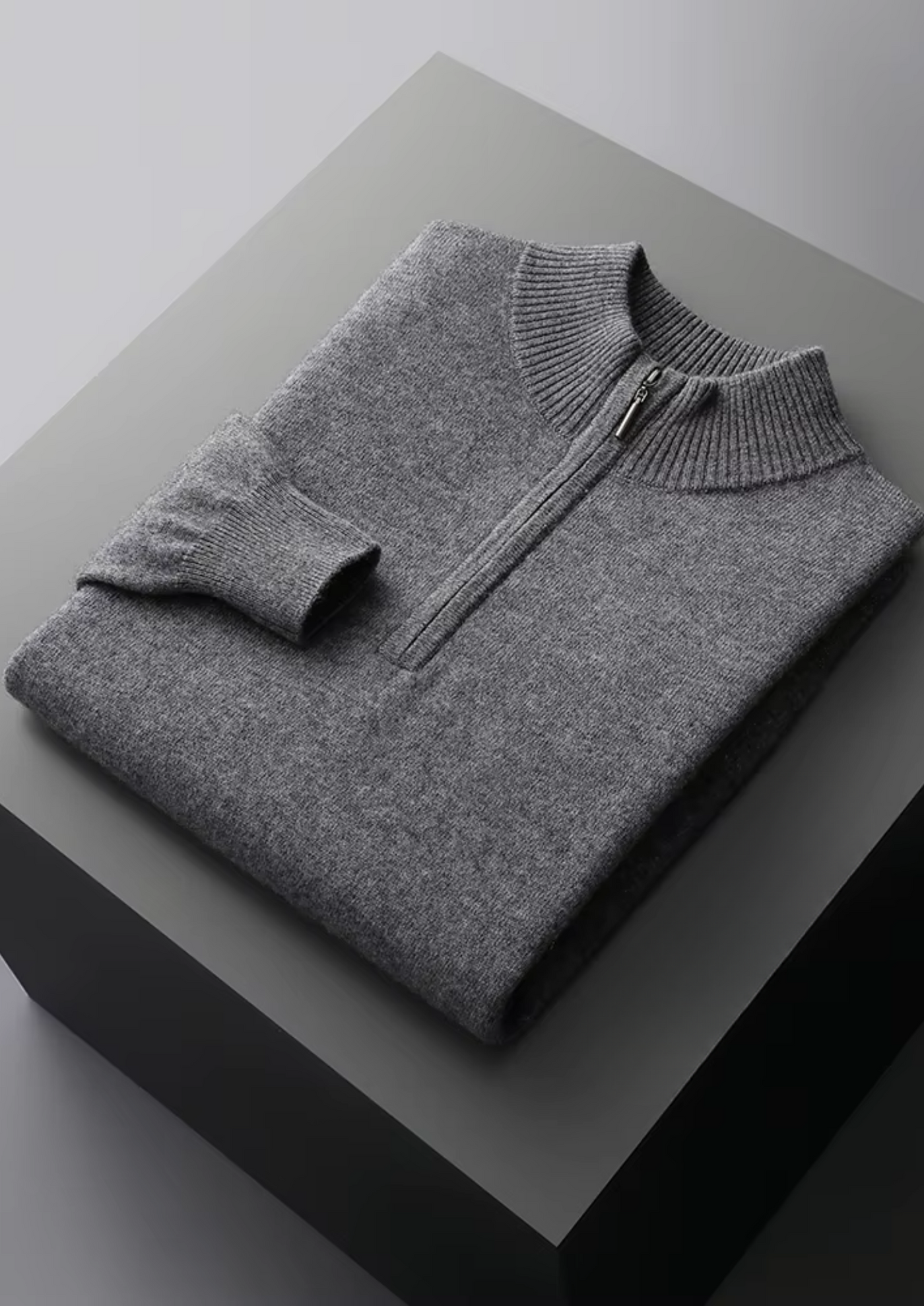 Noba Wool Half-Zip Sweater