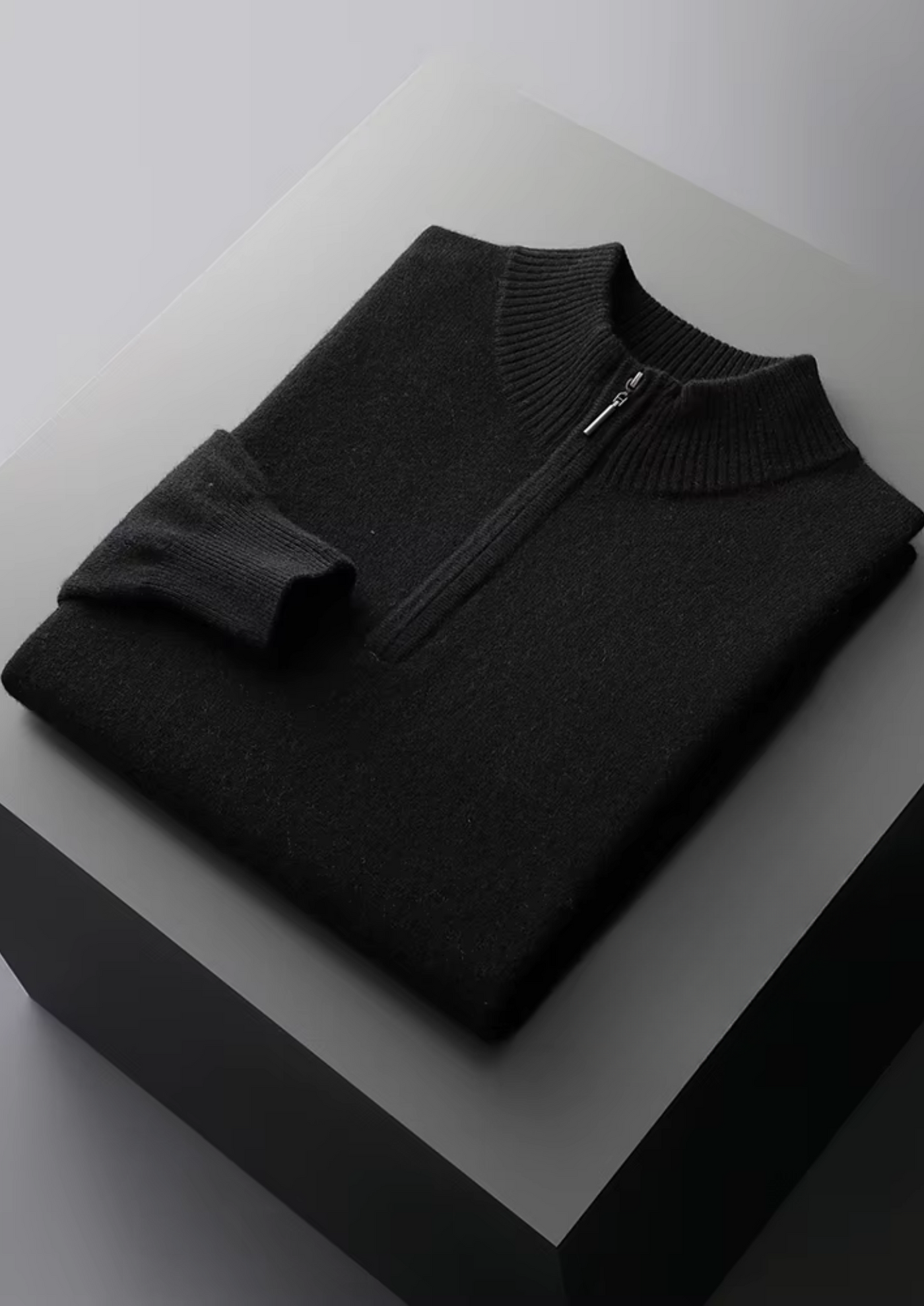 Noba Wool Half-Zip Sweater
