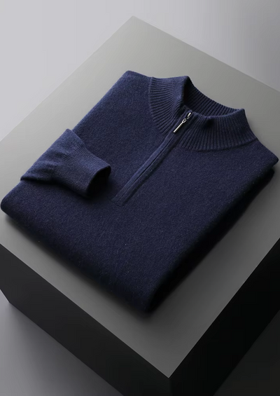 Noba Wool Half-Zip Sweater