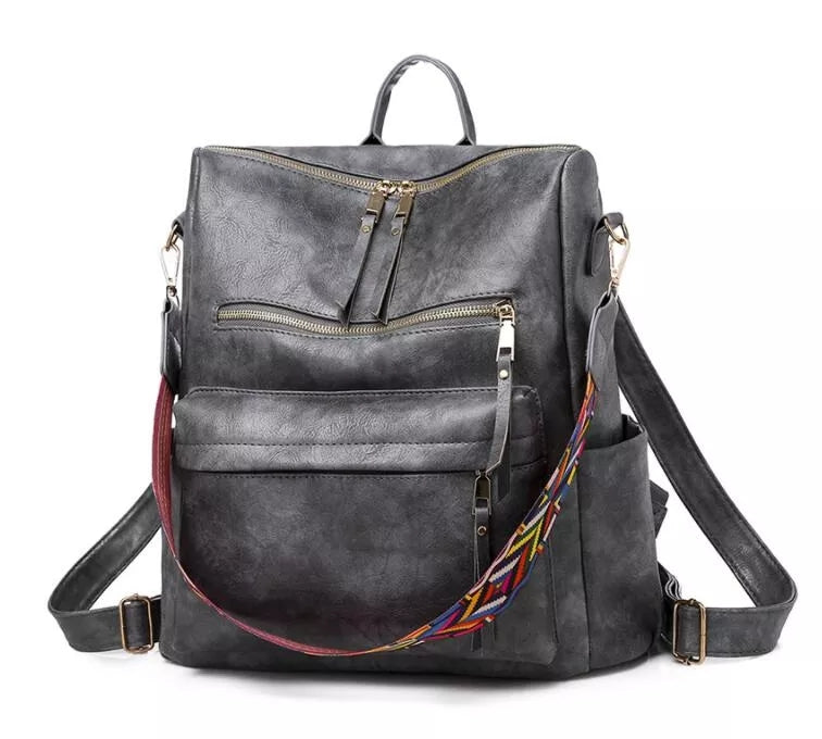 LK® | Modischer Leder-Rucksack
