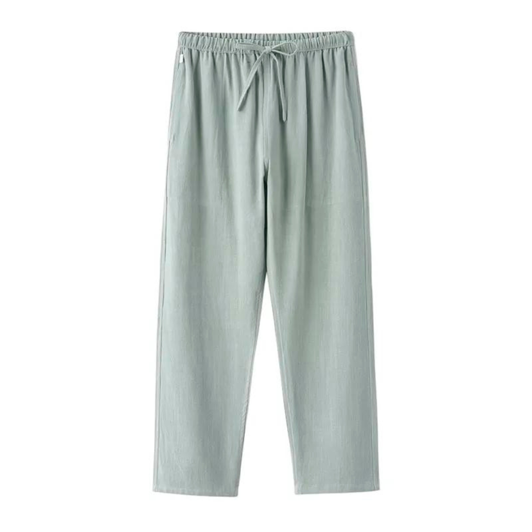 Fez - Oversized Linen Trousers
