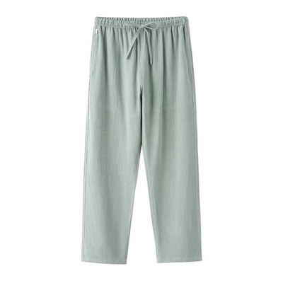 Fez - Oversized Linen Trousers