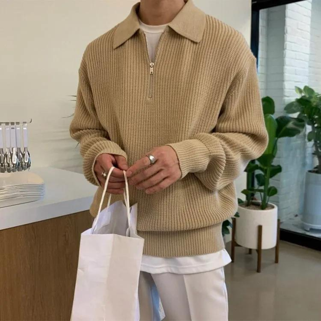 Julius Halbzip Sweater