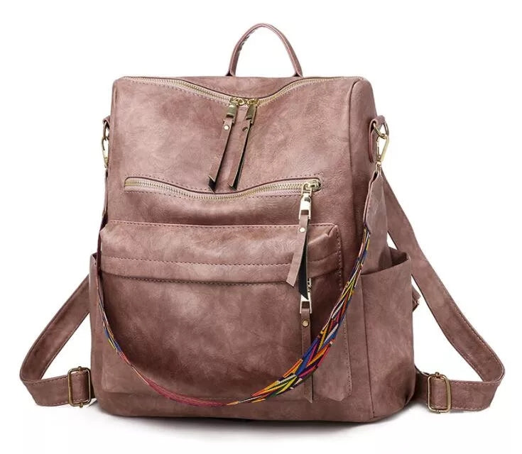 LK® | Modischer Leder-Rucksack