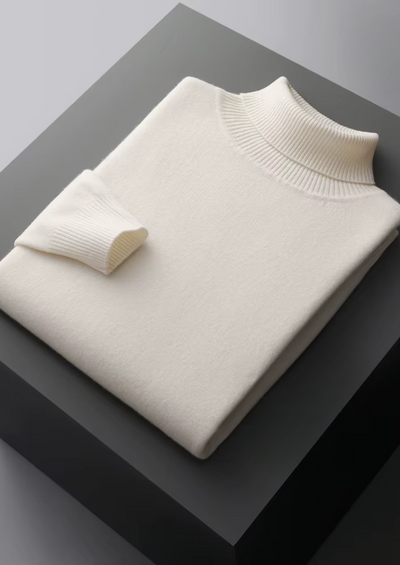 NOBA WOLLE KLASSISCHER ROLLKRAGEN" could be rewritten as "NOBA Classic Wool Turtleneck.