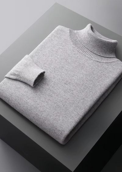NOBA WOLLE KLASSISCHER ROLLKRAGEN" could be rewritten as "NOBA Classic Wool Turtleneck.