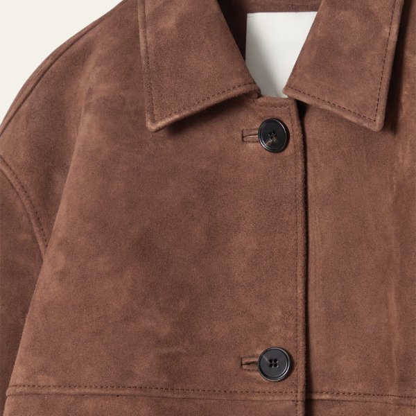 LK® | Jacke aus Wildleder mit Kragen