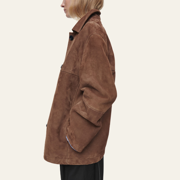 LK® | Jacke aus Wildleder mit Kragen