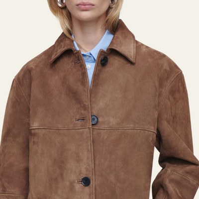 LK® | Jacke aus Wildleder mit Kragen