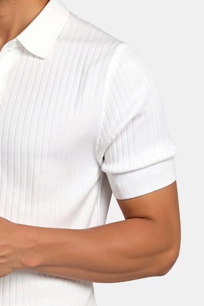 Pisa - Rippstrick Baumwoll-Polo