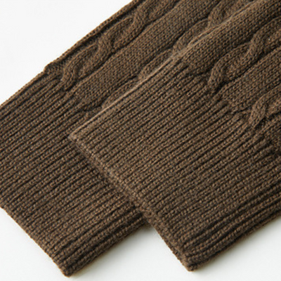 100% Premium Wolle Zip-Up