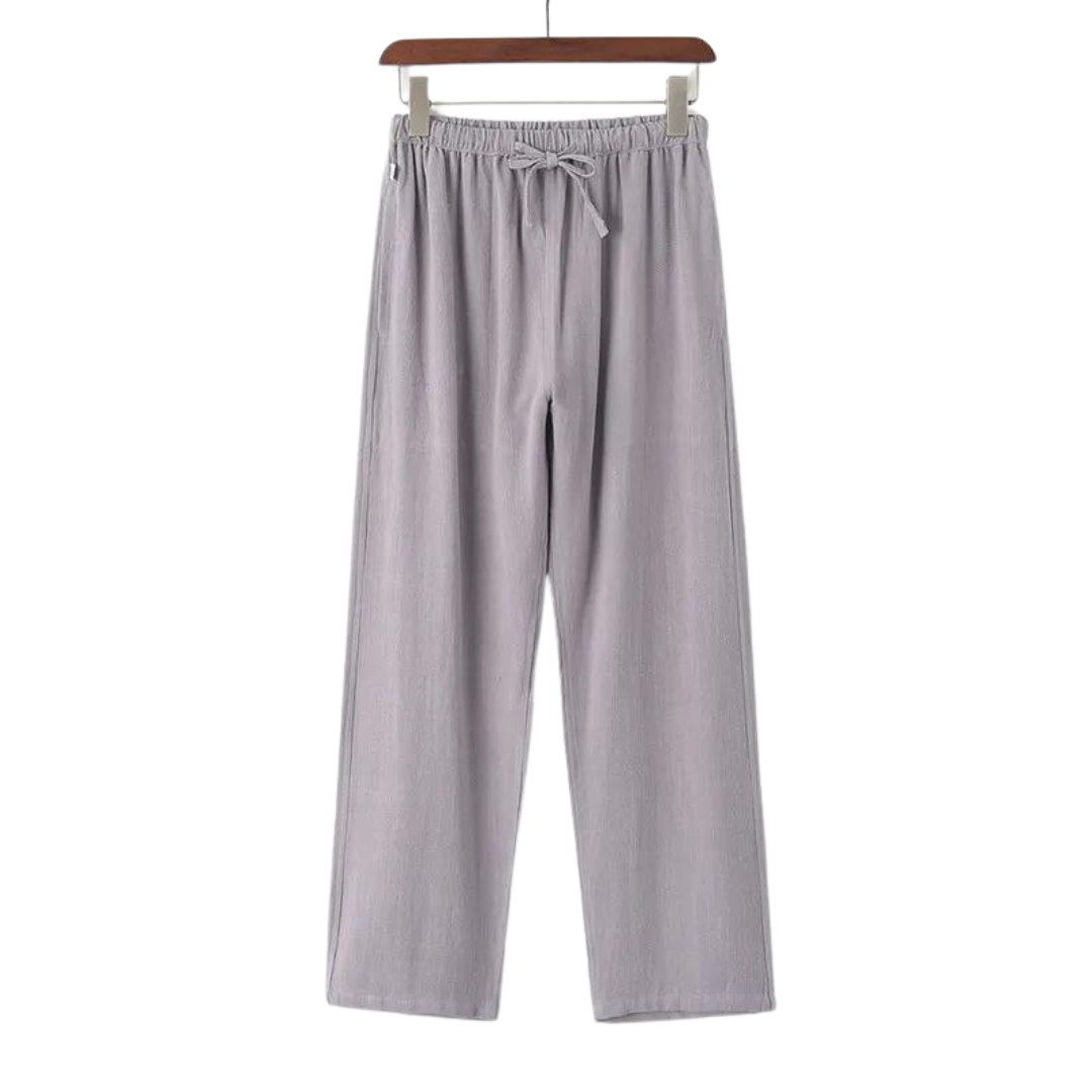 Fez - Oversized Linen Trousers