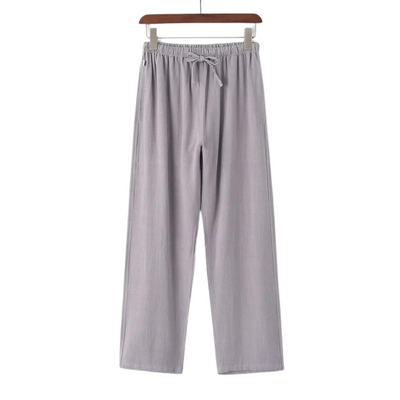 Fez - Oversized Linen Trousers