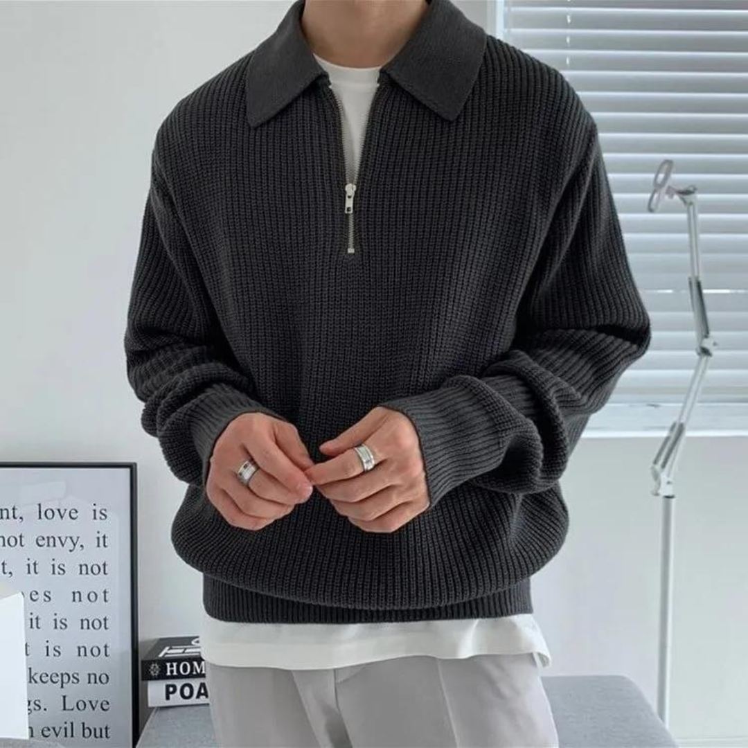 Julius Halbzip Sweater